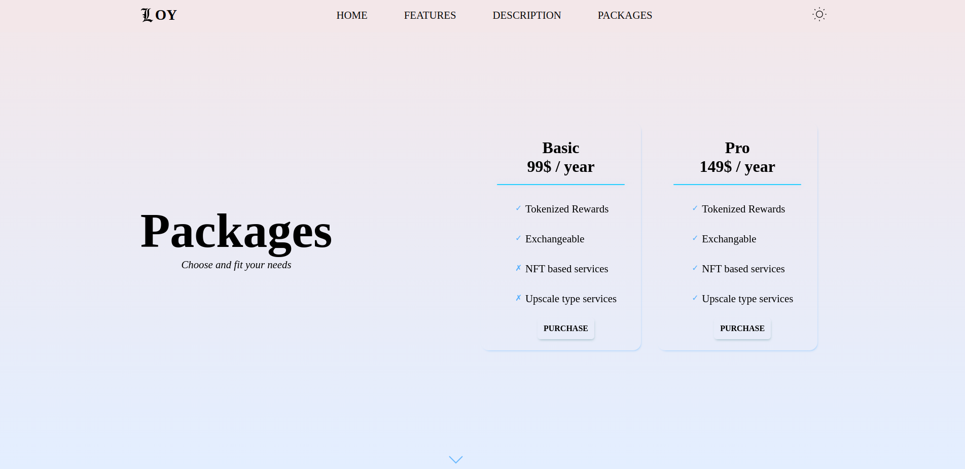 Landing-page